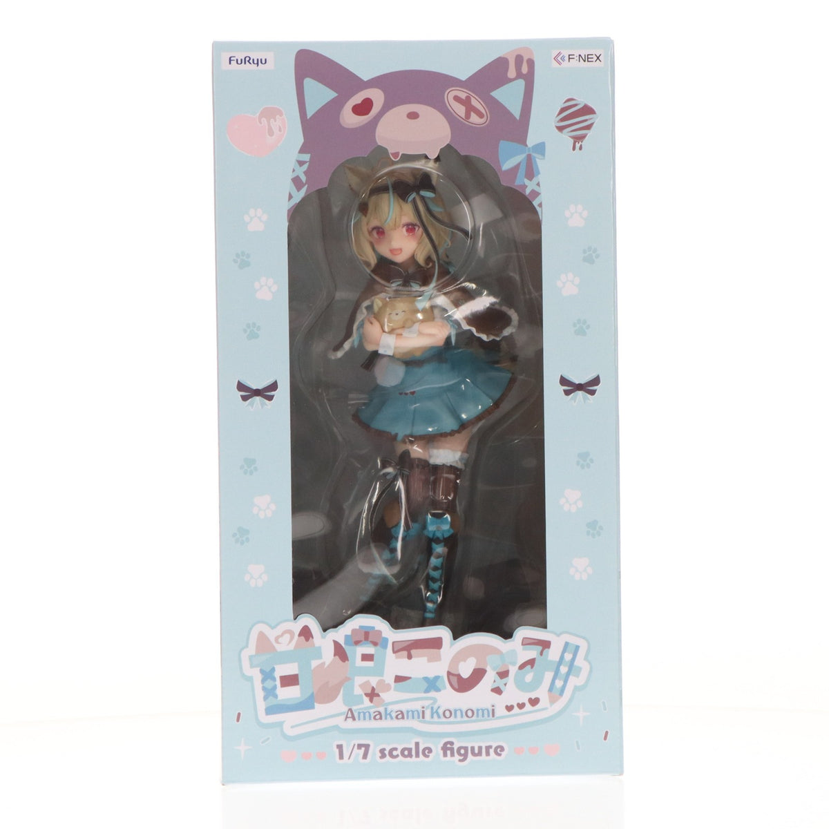 【中古即納】[FIG] FURYU HOBBY MALL限定 甘狼このみ(あまかみこのみ) バーチャルYouTuber 1/7 完成品 フィギュア(AMU-FNX1147) フリュー(20260310)