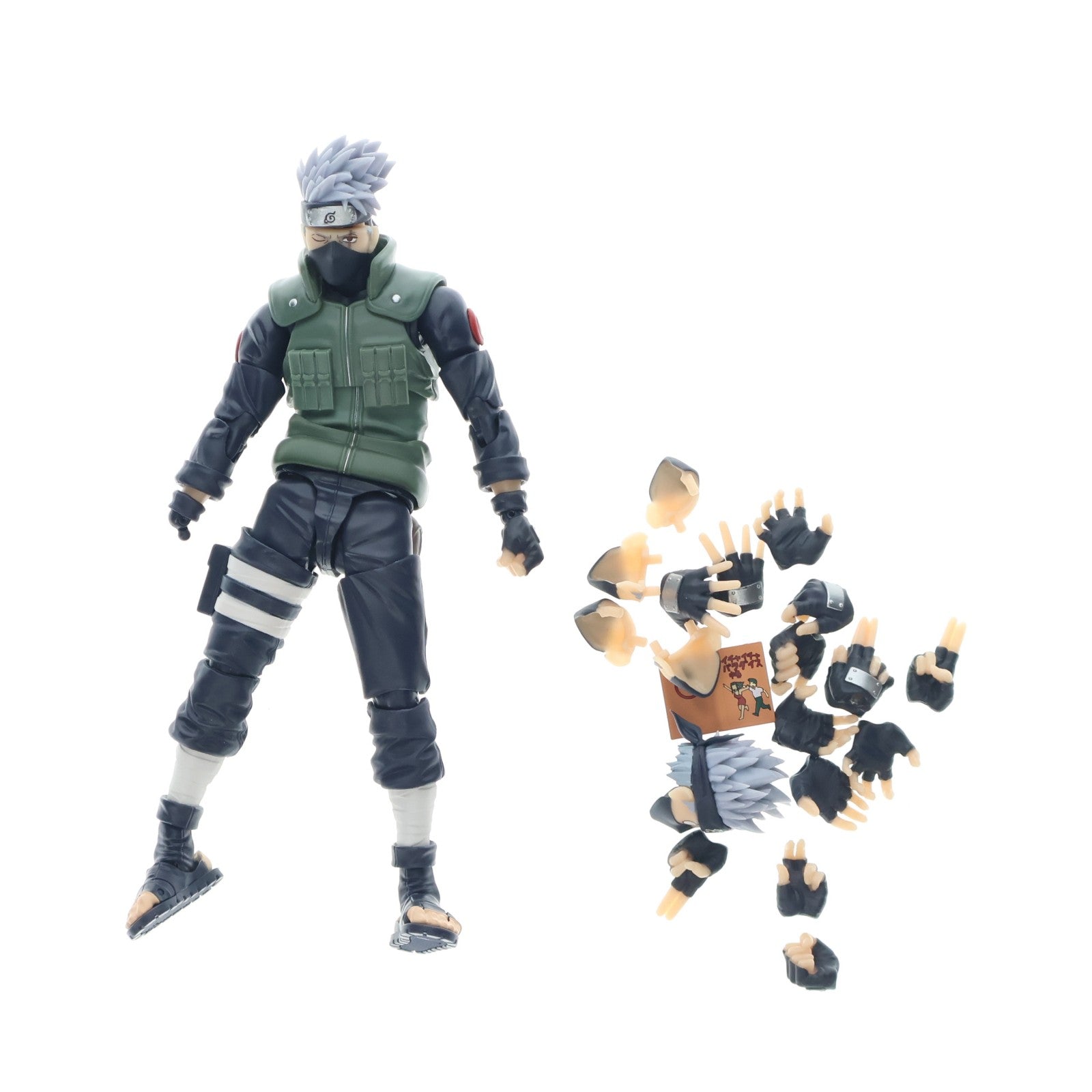 【中古即納】[FIG] (再販) S.H.Figuarts(フィギュアーツ) はたけカカシ -勇名轟く写輪眼の英雄- NARUTO-ナルト- 疾風伝 完成品 可動フィギュア バンダイスピリッツ(20241122)