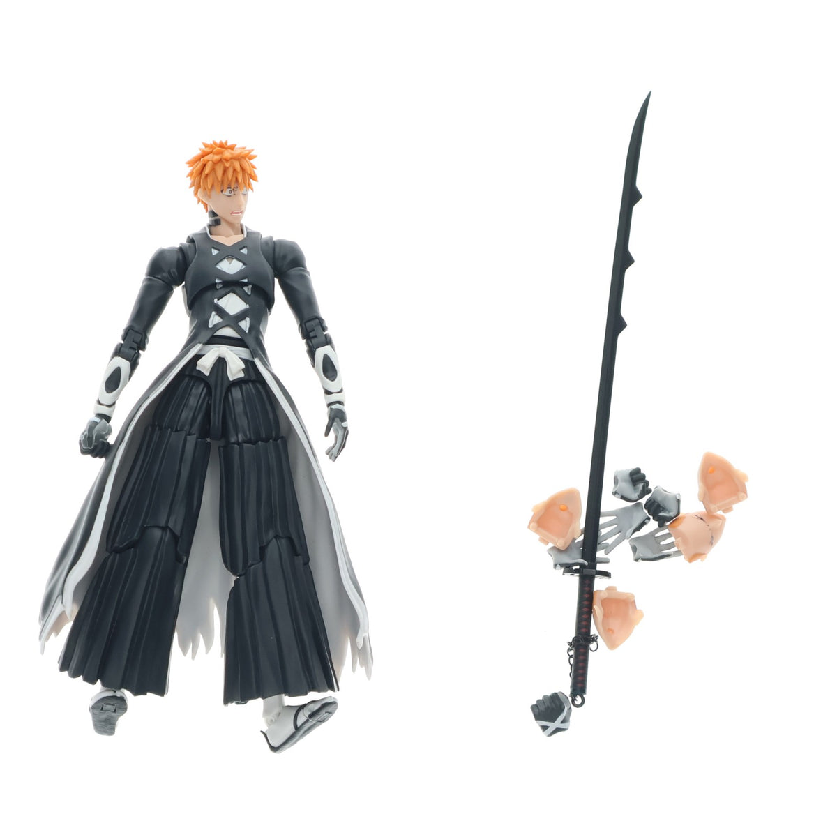 【中古即納】[FIG] (再販) S.H.Figuarts(フィギュアーツ) 黒崎一護(くろさきいちご) -卍解・天鎖斬月- BLEACH(ブリーチ) 千年血戦篇 完成品 可動フィギュア バンダイスピリッツ(20230715)