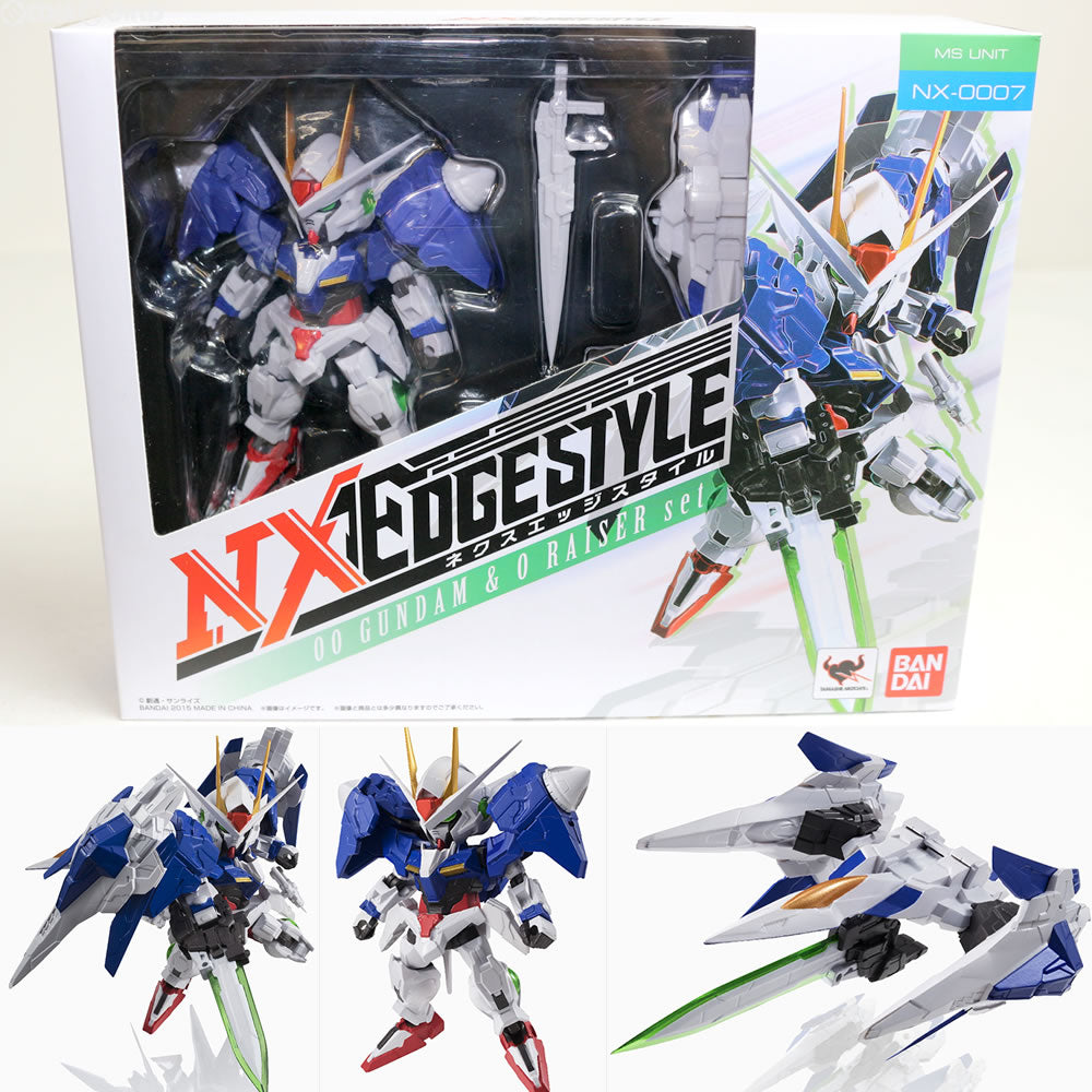 【中古即納】[FIG] ネクスエッジスタイル(MS UNIT) ダブルオーガンダム&オーライザーセット 機動戦士ガンダム00 完成品 可動フィギュア バンダイ(20150724)