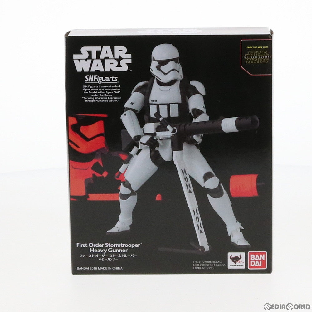 【中古即納】[FIG] 魂ウェブ商店限定 S.H.Figuarts(フィギュアーツ) ファースト・オーダー ストームトルーパー(ヘビーガンナー) STAR WARS(スター・ウォーズ)/フォースの覚醒 完成品 可動フィギュア バンダイ(20160831)