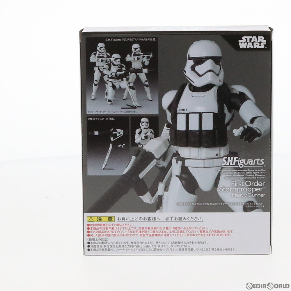 【中古即納】[FIG] 魂ウェブ商店限定 S.H.Figuarts(フィギュアーツ) ファースト・オーダー ストームトルーパー(ヘビーガンナー) STAR WARS(スター・ウォーズ)/フォースの覚醒 完成品 可動フィギュア バンダイ(20160831)