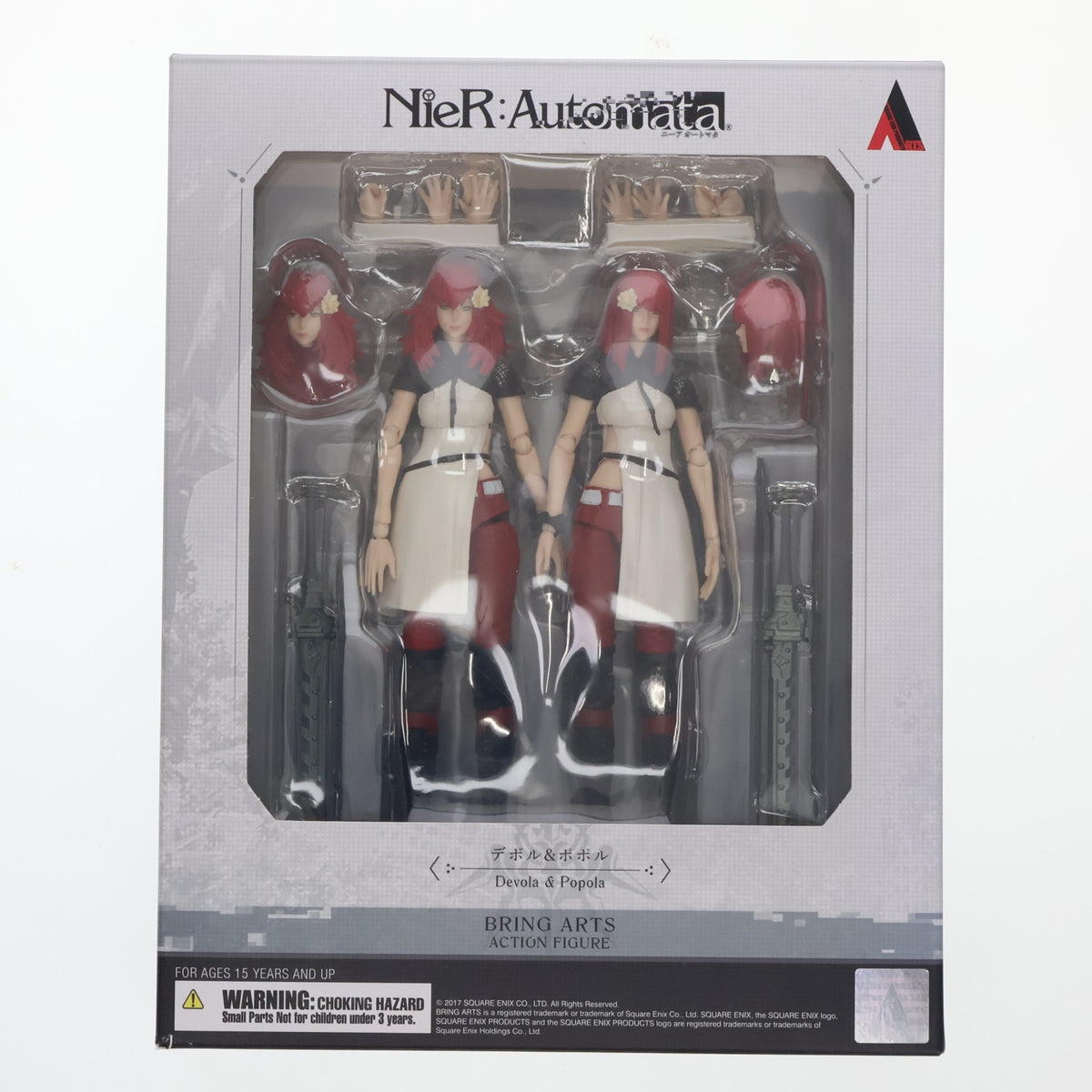 【中古即納】[FIG] BRING ARTS(ブリングアーツ) デボル & ポポル NieR:Automata(ニーア オートマタ) 完成品 可動フィギュア スクウェア・エニックス(20200116)