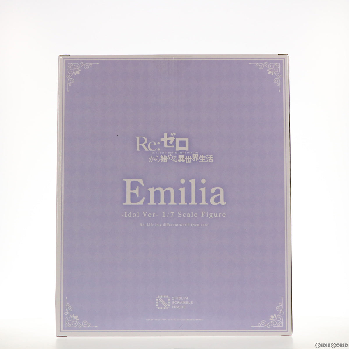 【中古即納】[FIG] エミリア アイドルVer. SHIBUYA SCRAMBLE FIGURE Re:ゼロから始める異世界生活 1/7 完成品 フィギュア アベマショッピング&eStream Store限定 eStream(20210531)