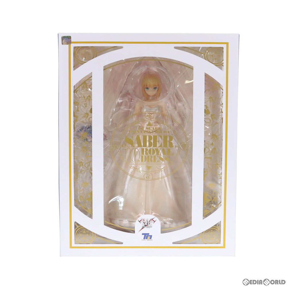 【中古即納】[FIG] ANIPLEX+限定 セイバー ～10thロイヤルドレスver.～ Fate/stay night(フェイト/ステイナイト) 1/7 完成品 フィギュア アニプレックス(20150930)