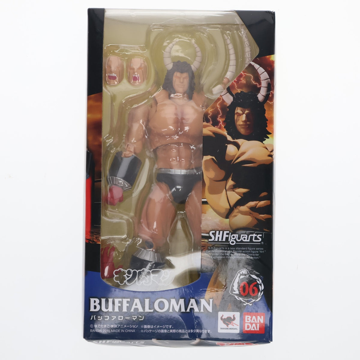 【中古即納】[FIG] S.H.Figuarts(フィギュアーツ) バッファローマン キン肉マン 完成品 可動フィギュア バンダイ(20151212)