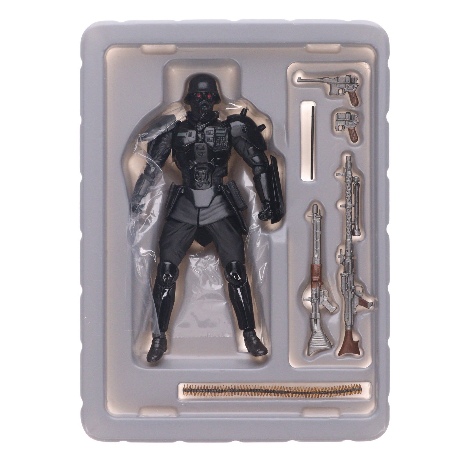 【中古即納】[FIG] (再販) リボルテックヤマグチ No.061 プロテクトギア・紅い眼鏡版 完成品 可動フィギュア 海洋堂(20100731)