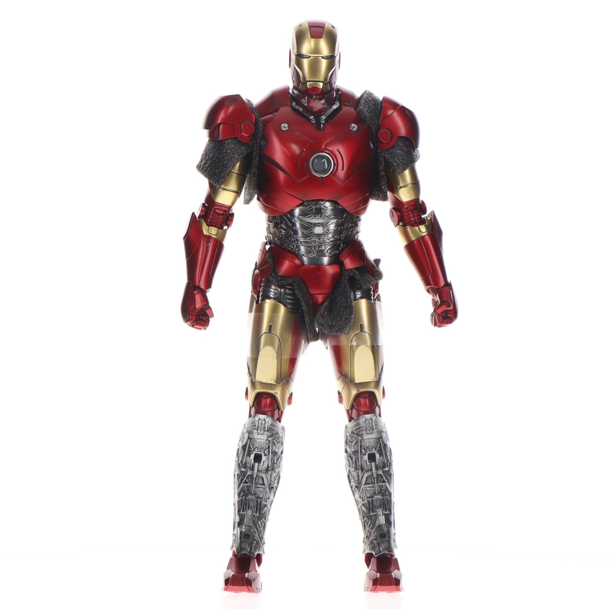 【中古即納】[FIG] ムービー・マスターピース DIECAST アイアンマン・マーク3(アーマー・スーツアップ版) 1/6 完成品 可動フィギュア(MM#825D72) ホットトイズ(20260731)