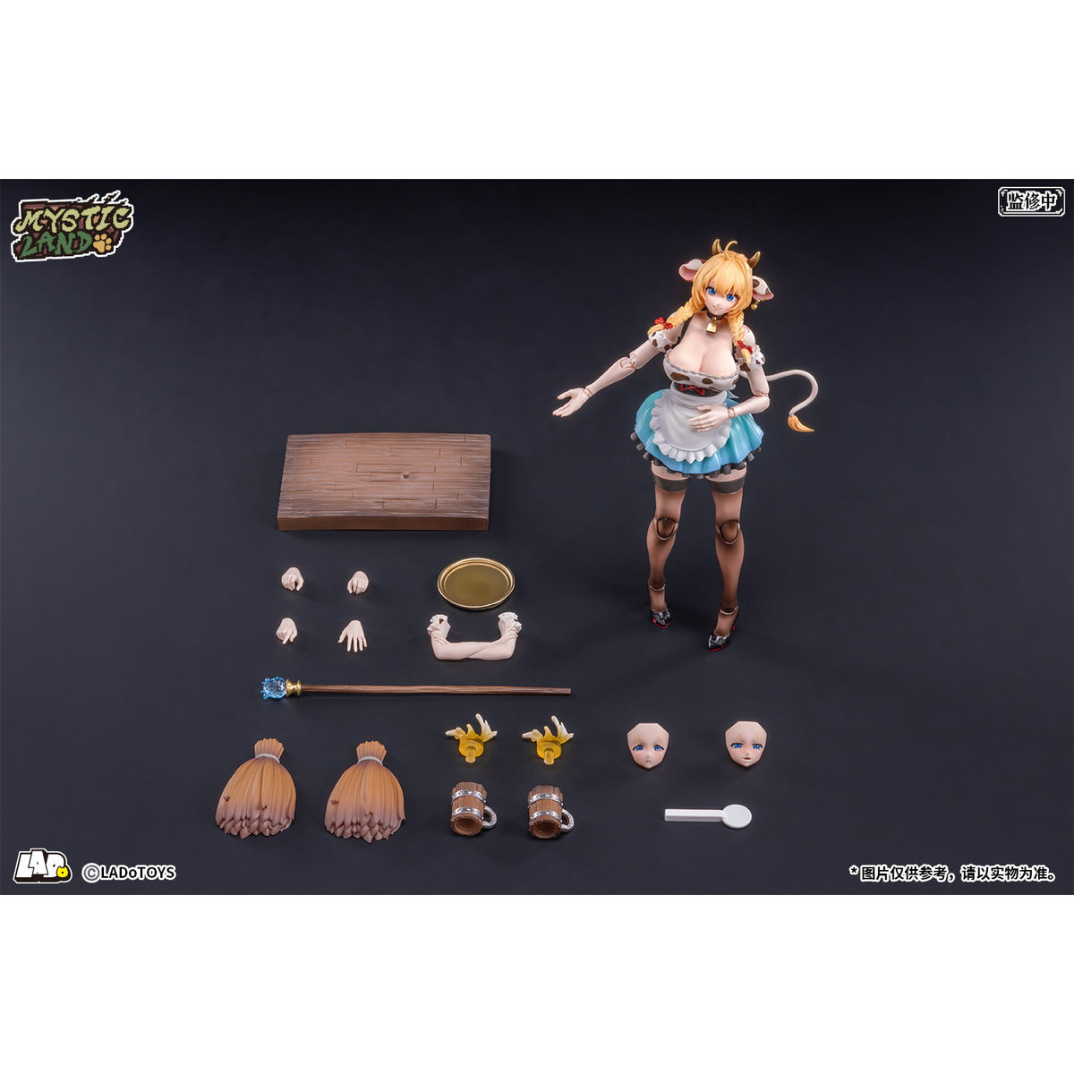 【中古即納】[FIG] マイルストン流通限定 ERA-003 Daisy Taurus(デイジー・トーラス) ウェイトレスVer. 1/12 完成品 可動フィギュア LADo TOYS(20260630)