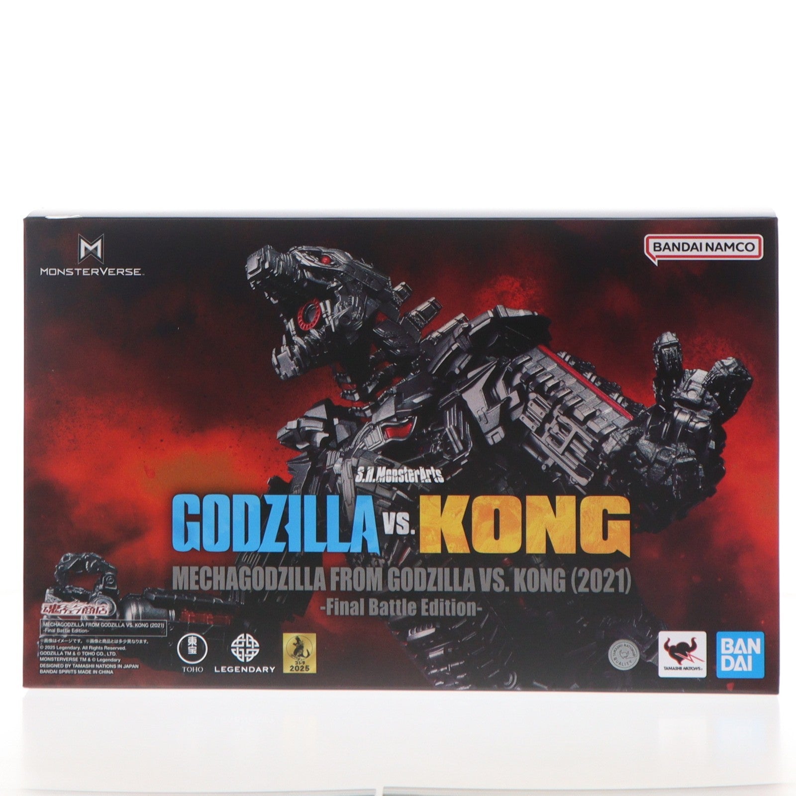 【中古即納】[FIG] 魂ウェブ商店限定 S.H.MonsterArts(モンスターアーツ) MECHAGODZILLA FROM GODZILLA VS. KONG (2021)-Final Battle Edition- ゴジラvsコング 完成品 可動フィギュア バンダイスピリッツ(20250624)