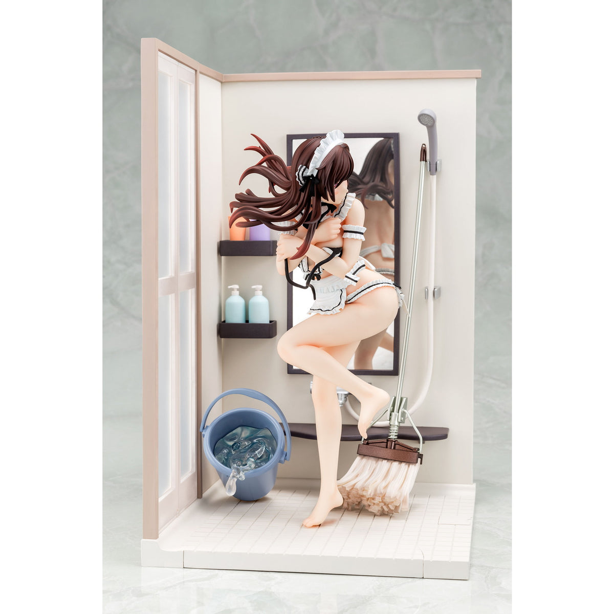 【中古即納】[FIG] 水原千鶴(みずはらちづる) メイドビキニdeおそうじフィギュア 彼女、お借りします 1/6 完成品 フィギュア 箱入り娘(20250831)