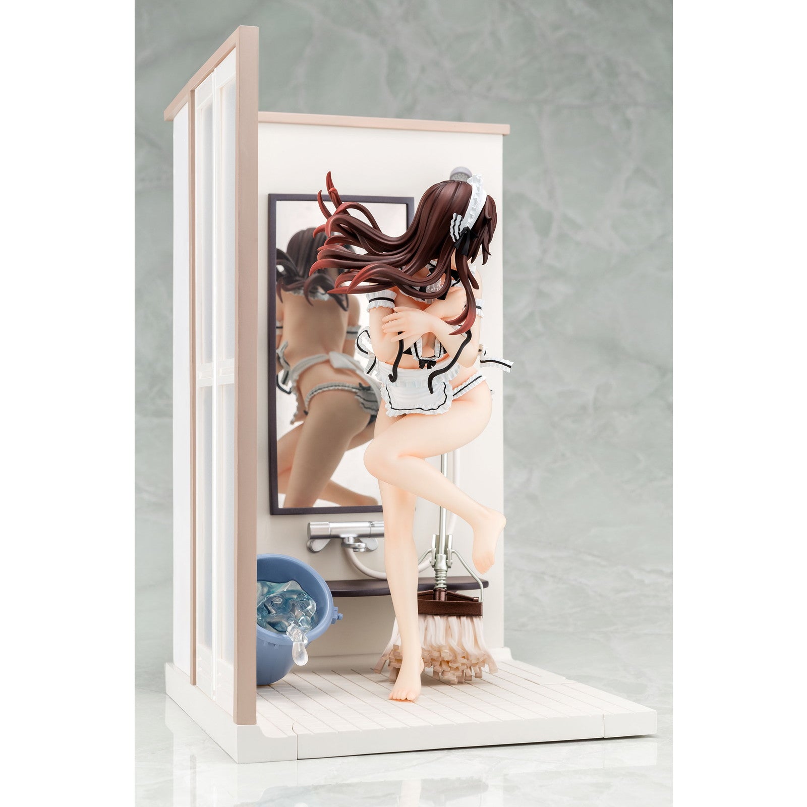 【中古即納】[FIG] 水原千鶴(みずはらちづる) メイドビキニdeおそうじフィギュア 彼女、お借りします 1/6 完成品 フィギュア 箱入り娘(20250831)