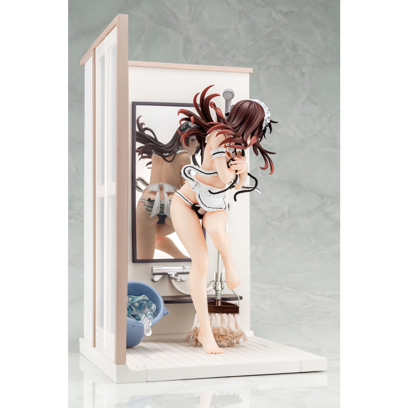 【中古即納】[FIG] 水原千鶴(みずはらちづる) メイドビキニdeおそうじフィギュア 彼女、お借りします 1/6 完成品 フィギュア 箱入り娘(20250831)