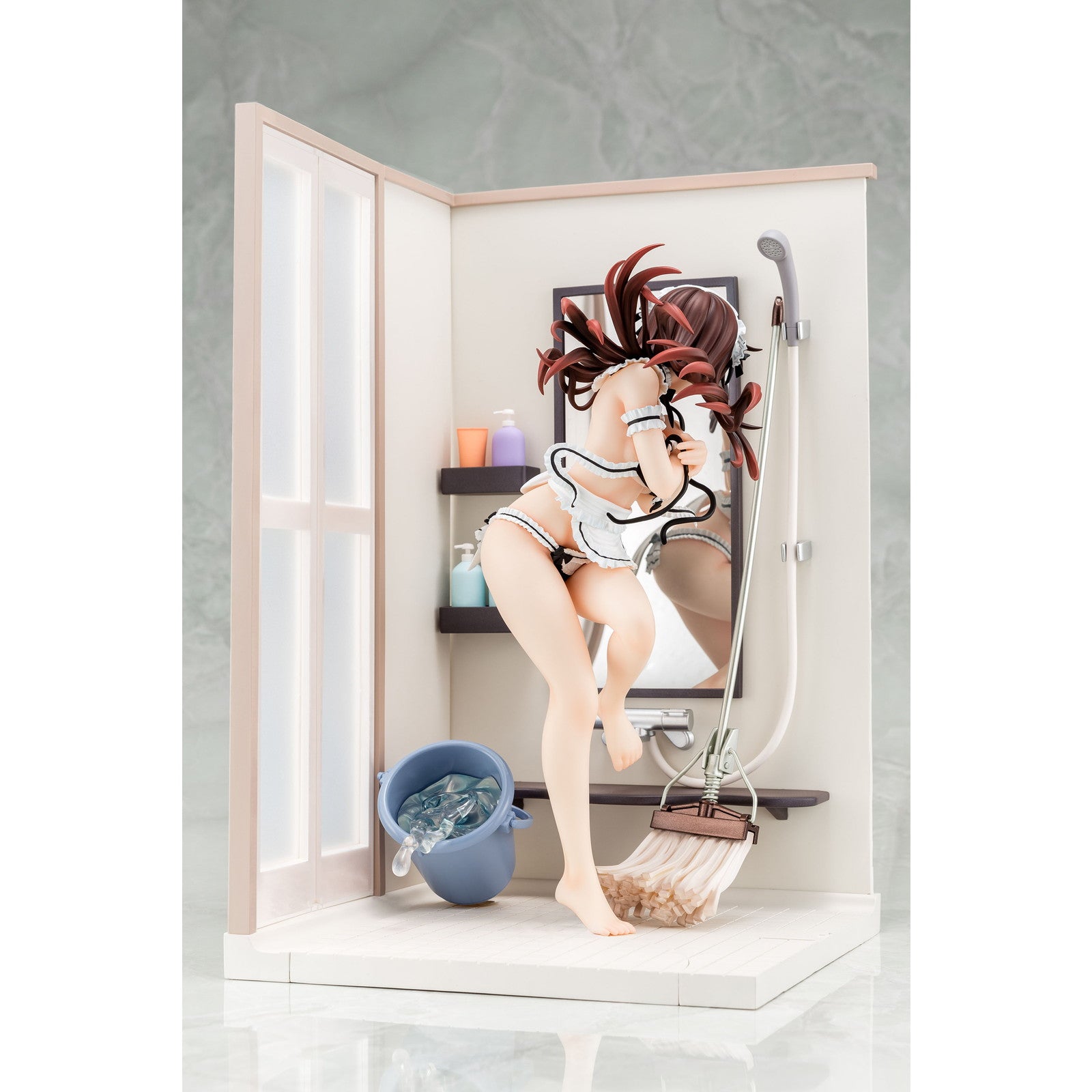 【中古即納】[FIG] 水原千鶴(みずはらちづる) メイドビキニdeおそうじフィギュア 彼女、お借りします 1/6 完成品 フィギュア 箱入り娘(20250831)