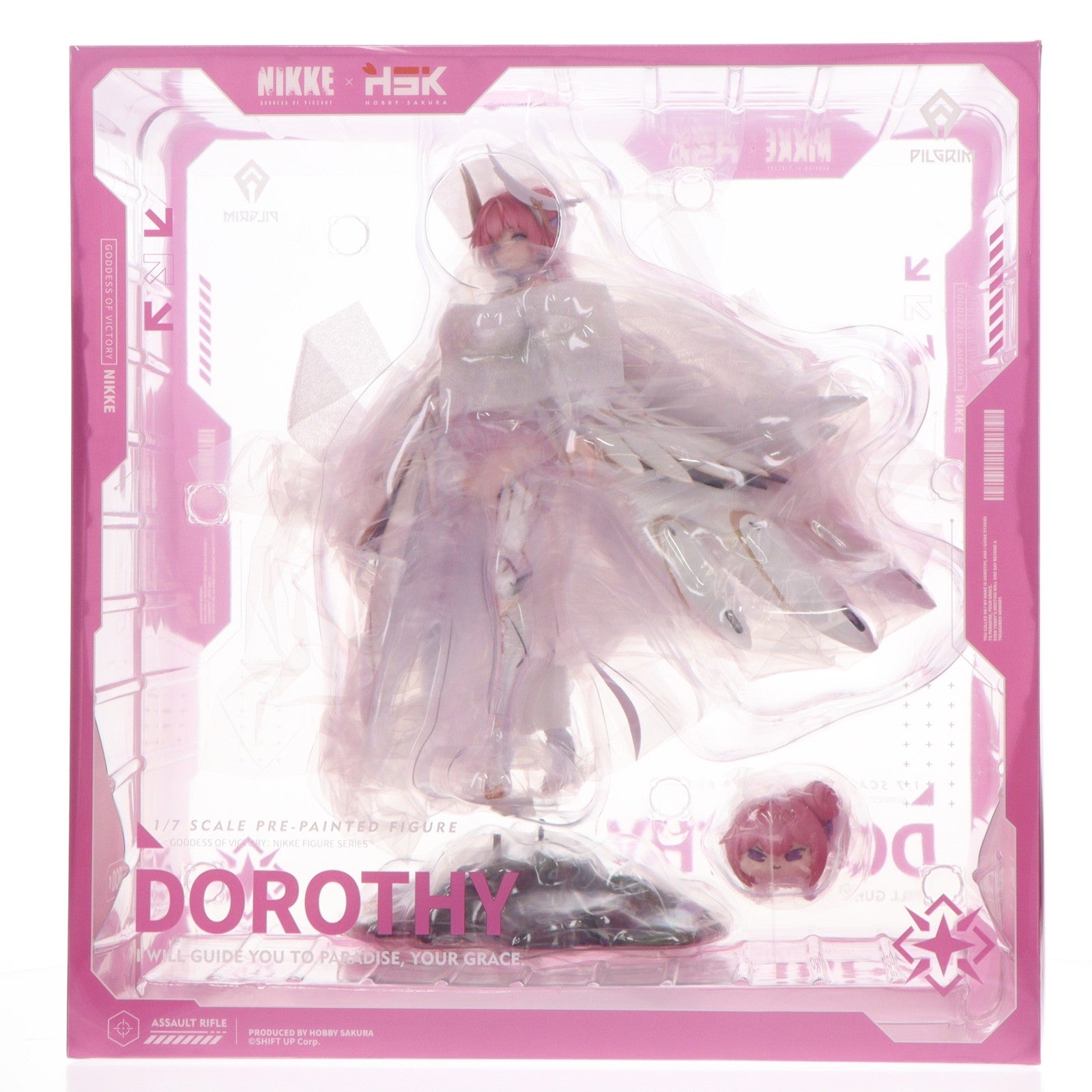 【中古即納】[FIG] Doroフィギュア付属 ドロシー 勝利の女神:NIKKE(ニケ) 1/7 完成品 フィギュア HOBBY SAKURA(ホビーサクラ)(20260731)