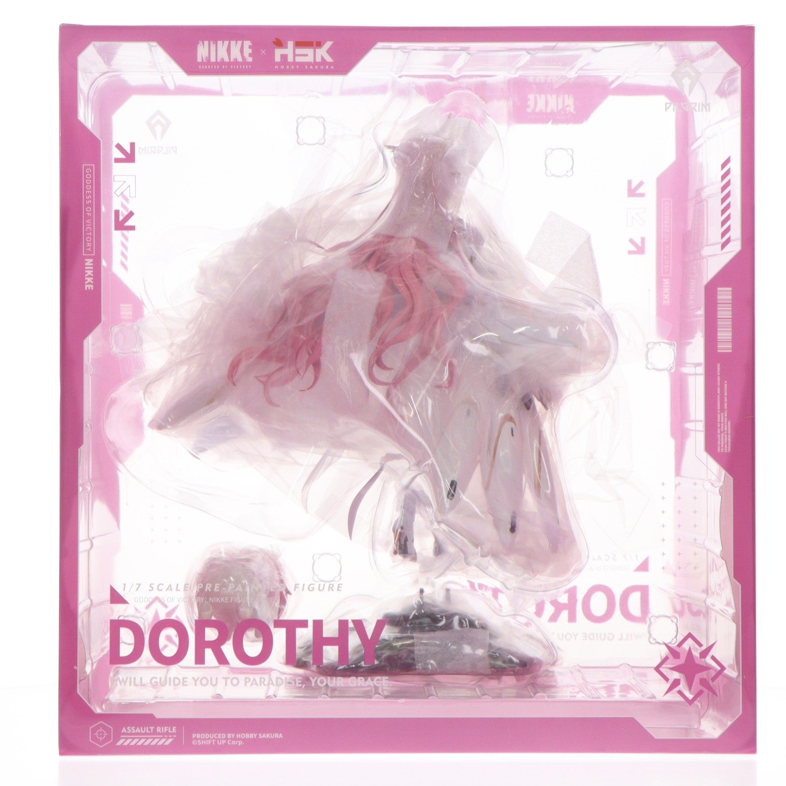 【中古即納】[FIG] Doroフィギュア付属 ドロシー 勝利の女神:NIKKE(ニケ) 1/7 完成品 フィギュア HOBBY SAKURA(ホビーサクラ)(20260731)