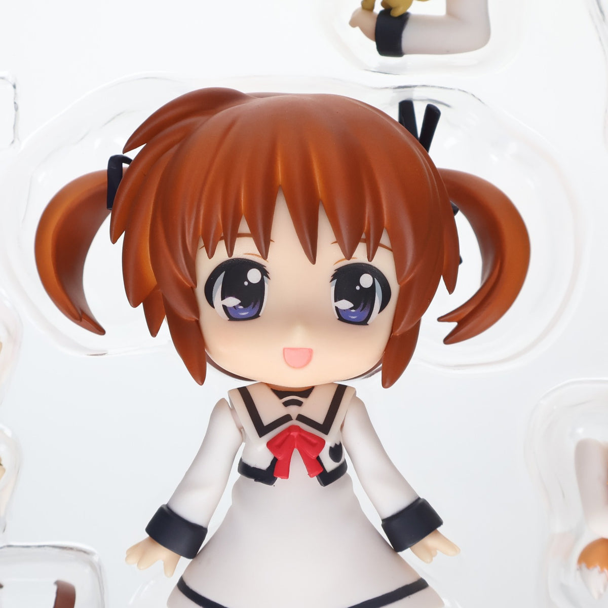 【中古即納】[FIG] ねんどろいど 254 高町なのは&フェイト・テスタロッサ 私立聖祥大付属小学校制服Ver. 魔法少女リリカルなのは The MOVIE 2ndA's 完成品 可動フィギュア ワンフェス2012夏&GOODSMILE ONLINE SHOP限定 グッドスマイルカンパニー(20120729)