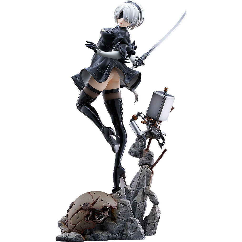 【中古即納】[FIG] 2B NieR:Automata(ニーア オートマタ) Ver1.1a 1/7 完成品 フィギュア マックスファクトリー(20250629)