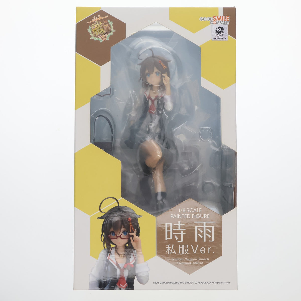 【中古即納】[FIG] 初期不良対応品 時雨(しぐれ) 私服Ver. 艦隊これくしょん -艦これ- 完成品 フィギュア グッドスマイルカンパニー(20180811)