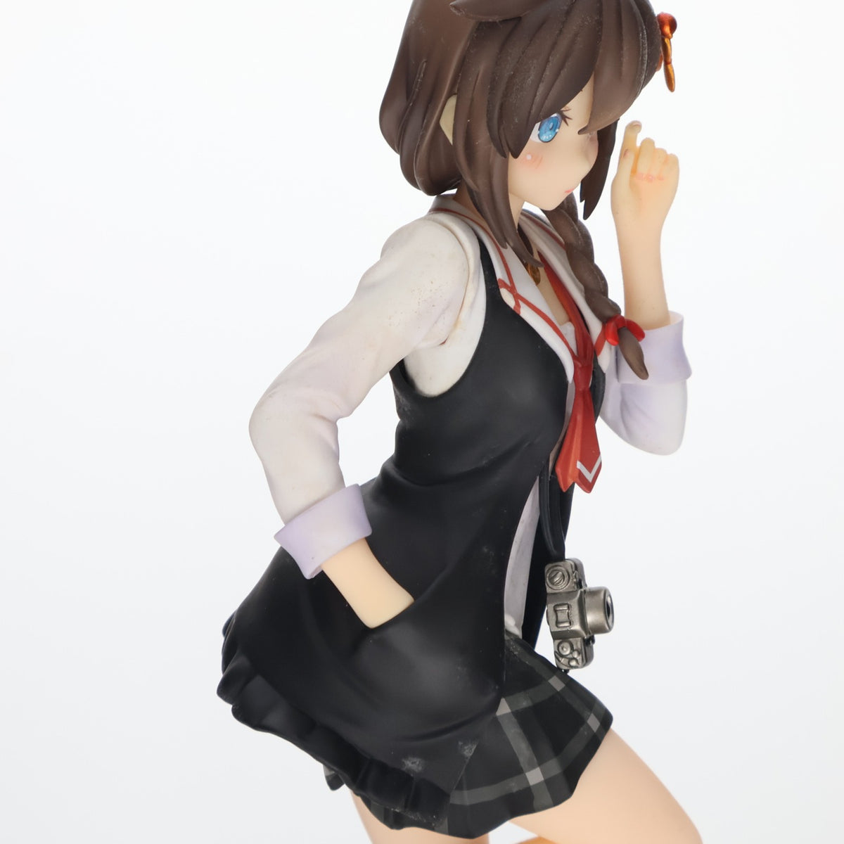 【中古即納】[FIG] 初期不良対応品 時雨(しぐれ) 私服Ver. 艦隊これくしょん -艦これ- 完成品 フィギュア グッドスマイルカンパニー(20180811)