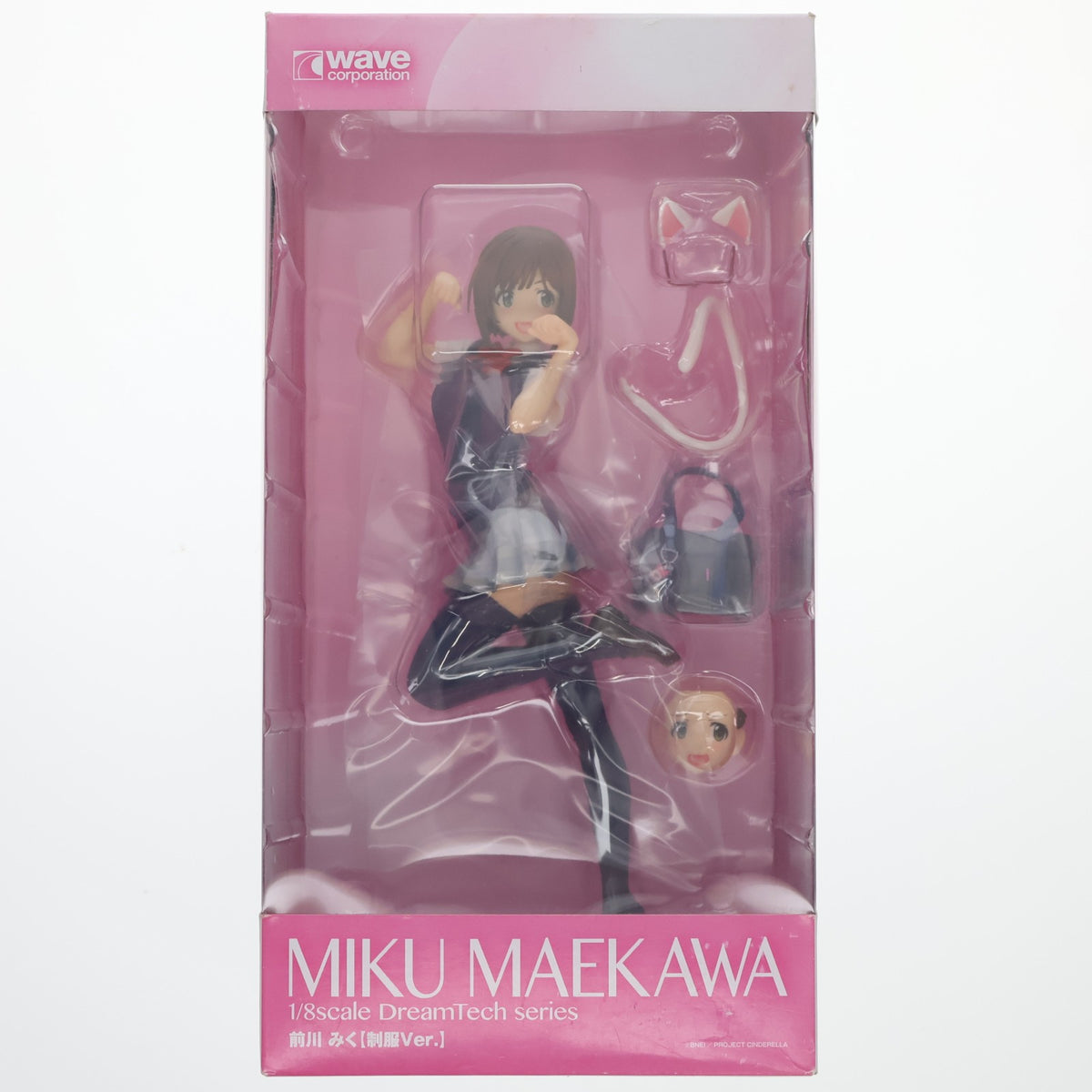 【中古即納】[FIG] ドリームテック 前川みく 制服Ver. アイドルマスター シンデレラガールズ 1/8 完成品 フィギュア(DT-094) ウェーブ(WAVE)(20160917)