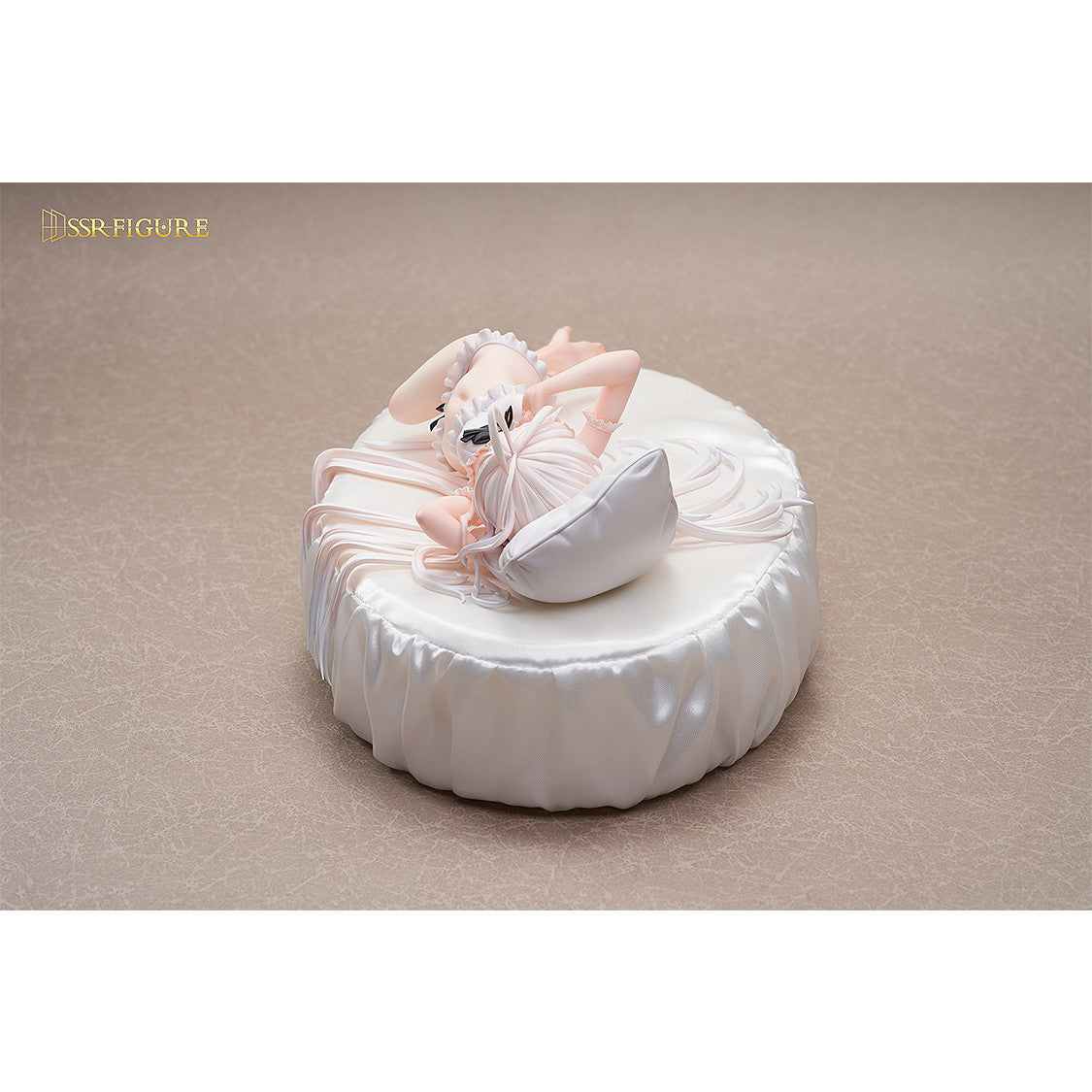【中古即納】[FIG] ポストカード付属 SSR FIGURE 寝起き白髪ちゃん 1/7 完成品 フィギュア SSR FIGURE(20250730)