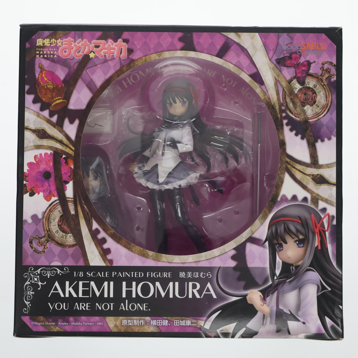 【中古即納】[FIG] 暁美ほむら(あけみほむら) you are not alone. 魔法少女まどか☆マギカ 1/8 完成品 フィギュア ワンフェス2013冬&GOODSMILE ONLINE SHOP限定 グッドスマイルカンパニー(20130210)