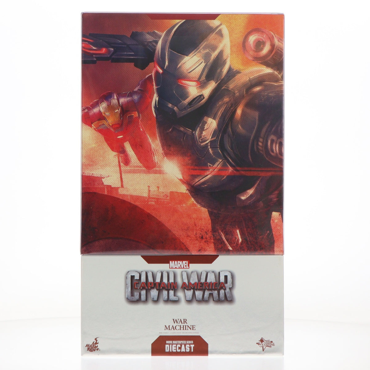 【中古即納】[FIG] ムービー・マスターピース DIECAST ウォーマシン・マーク3 シビル・ウォー/キャプテン・アメリカ 1/6 完成品 アクションフィギュア(MM344D15) ホットトイズ(20170428)