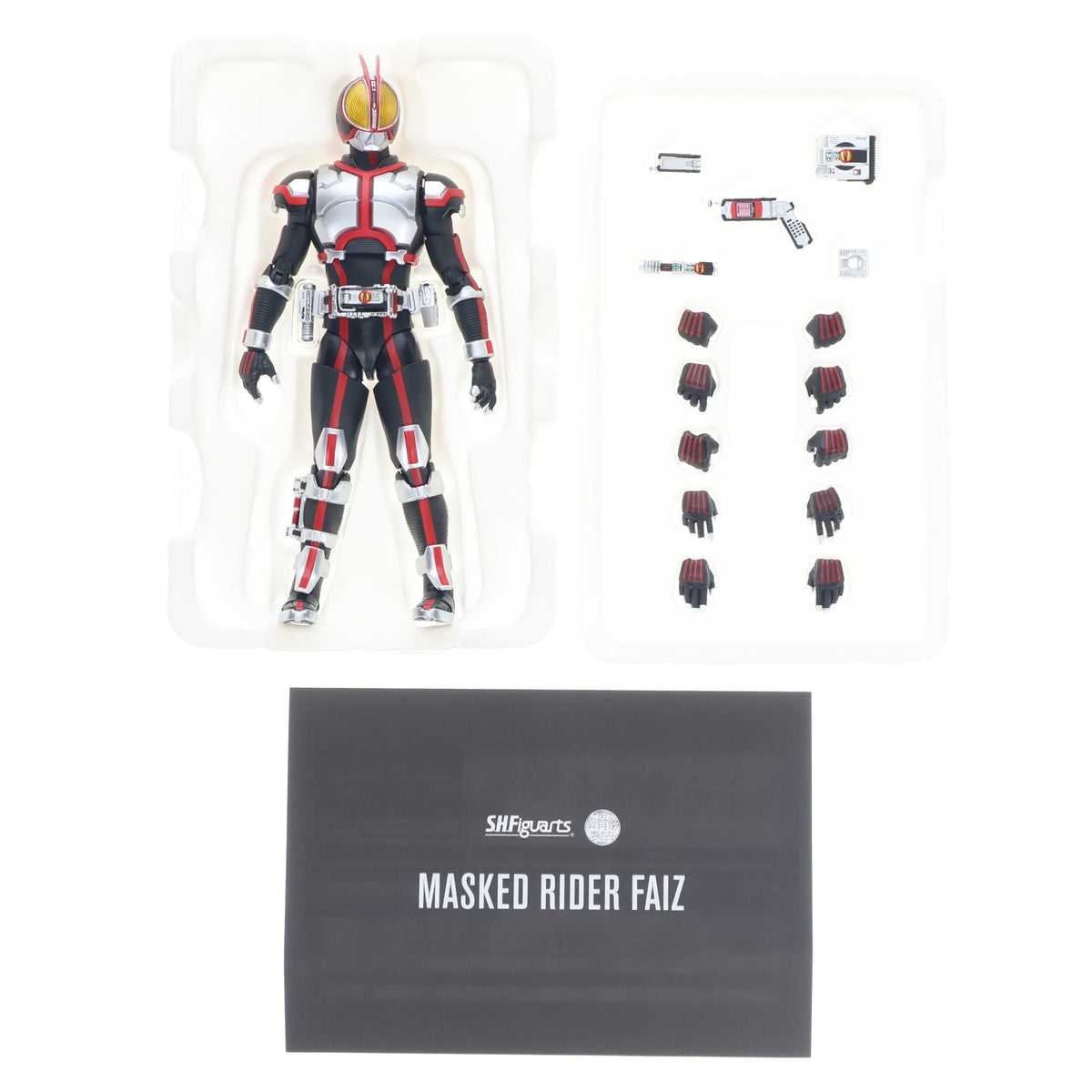 【中古即納】[FIG] S.H.Figuarts(フィギュアーツ) 真骨彫製法 仮面ライダーファイズ 仮面ライダー555 完成品 可動フィギュア バンダイスピリッツ(20230826)