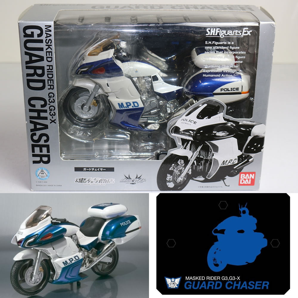 【中古即納】[FIG] 魂ウェブ商店限定 S.H.Figuarts(フィギュアーツ) ガードチェイサー 仮面ライダーアギト 完成品 可動フィギュア バンダイ(20110125)
