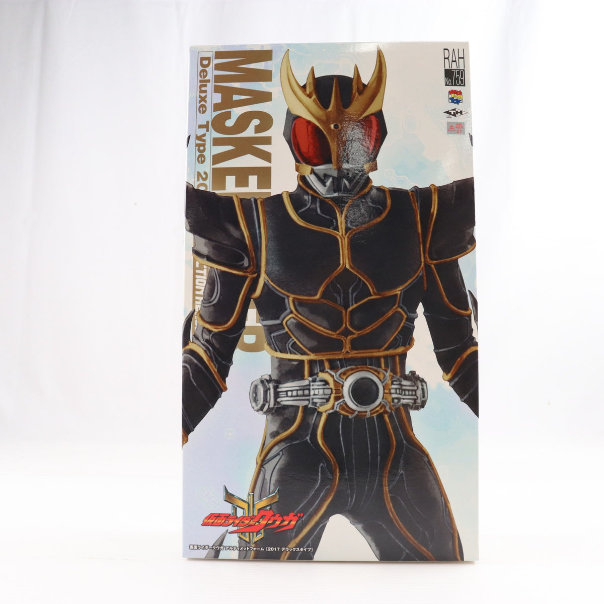 【中古即納】[FIG] リアルアクションヒーローズ No.759 RAH DX 仮面ライダークウガ アルティメットフォーム 完成品 可動フィギュア メディコム・トイ(20170401)