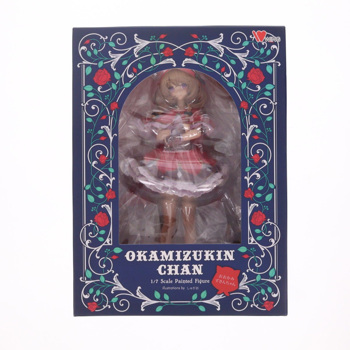 【中古即納】[FIG] おおかみずきんちゃん しゅがお氏イラスト 1/7 完成品 フィギュア GOODSMILE ONLINE SHOP&Amazon.co.jp&あみあみ&軸中心派限定 WING(ウイング)(20230131)