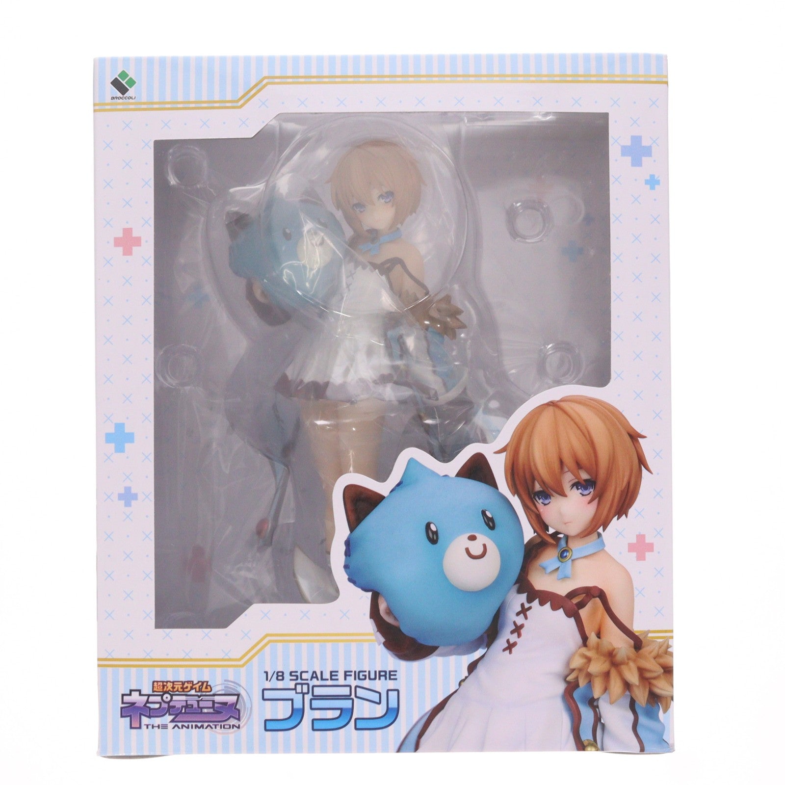 【中古即納】[FIG] 「ブラン」寝起きVer. 超次元ゲイム ネプテューヌ 1/8 完成品 フィギュア ブロッコリー(20210131)