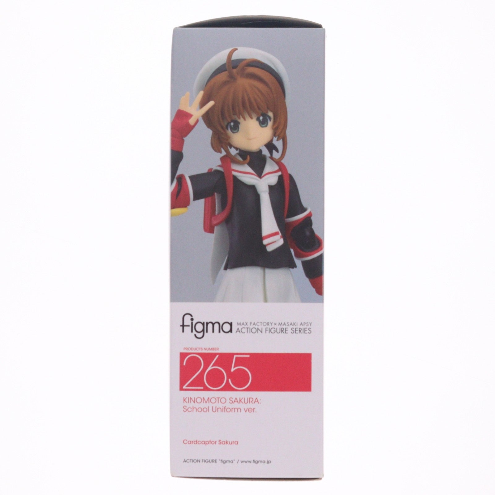 【中古即納】[FIG] figma(フィグマ) 265 木之本桜(きのもとさくら) 制服ver. カードキャプターさくら 完成品 可動フィギュア マックスファクトリー(20160124)