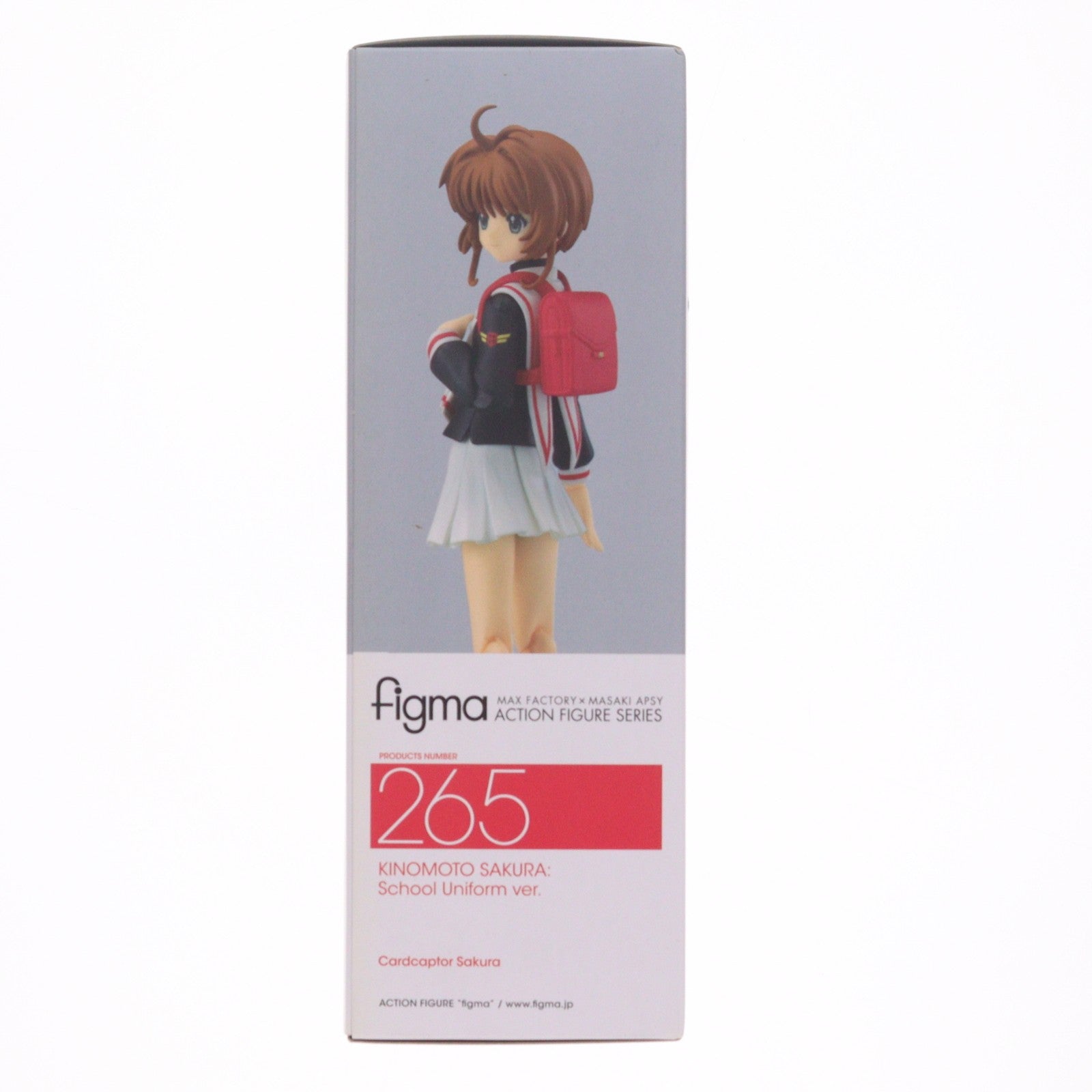 【中古即納】[FIG] figma(フィグマ) 265 木之本桜(きのもとさくら) 制服ver. カードキャプターさくら 完成品 可動フィギュア マックスファクトリー(20160124)