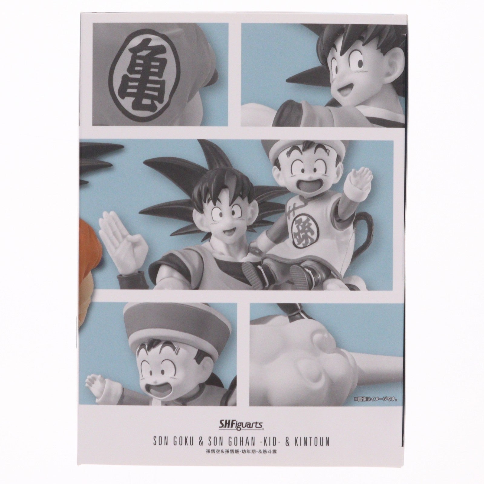 【中古即納】[FIG] 魂ウェブ商店限定 S.H.Figuarts(フィギュアーツ) 孫悟空&孫悟飯-幼年期-&筋斗雲 ドラゴンボールZ 完成品 可動フィギュア バンダイスピリッツ(20260324)