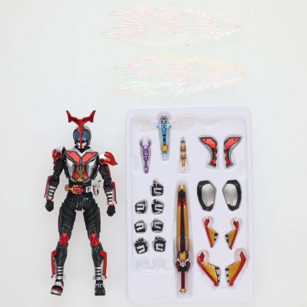 【中古即納】[FIG] 魂ウェブ商店限定 S.H.Figuarts(フィギュアーツ) 真骨彫製法 仮面ライダーカブト ハイパーフォーム 完成品 可動フィギュア バンダイ(20180228)