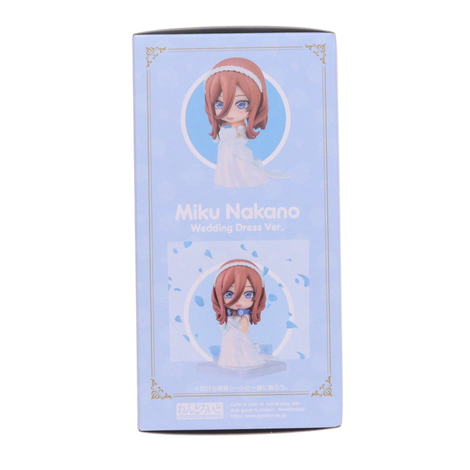【中古即納】[FIG] GOODSMILE ONLINE SHOP購入特典付属 ねんどろいど 2374 中野三玖(なかのみく) ウエディングドレスVer. 五等分の花嫁∽ 完成品 可動フィギュア グッドスマイルカンパニー(20240627)