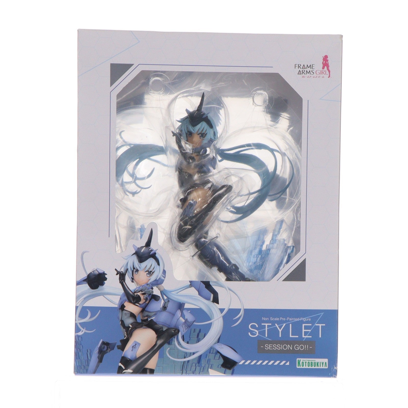 【中古即納】[FIG] フレームアームズ・ガール スティレット -SESSION GO!!- 完成品 フィギュア(PP774) コトブキヤ(20190830)