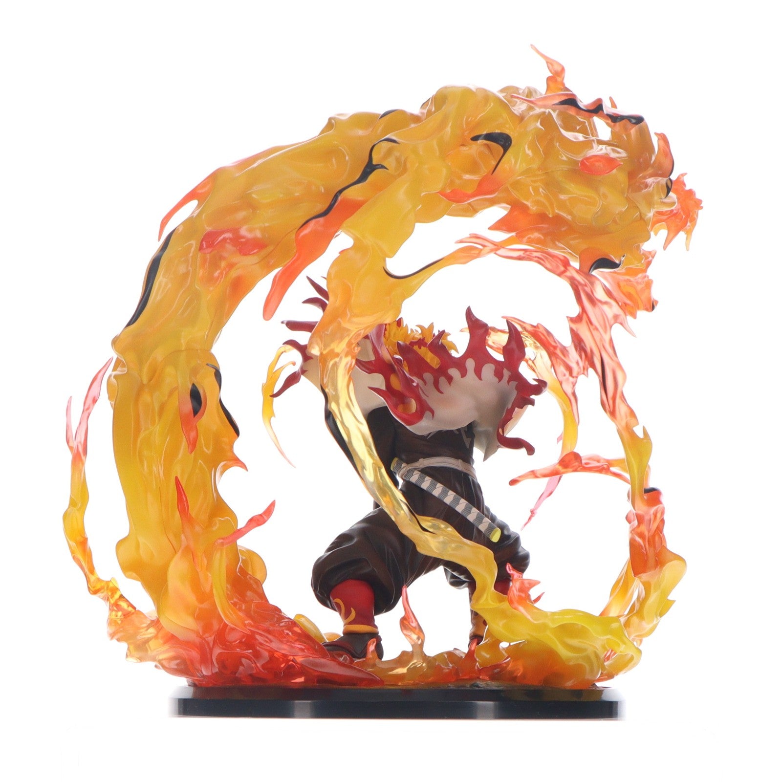 【中古即納】[FIG] ANIPLEX+限定 煉獄杏寿郎-炎の呼吸(れんごくきょうじゅろう) 奥義 玖ノ型・煉獄- 鬼滅の刃 無限列車編 1/8 完成品 フィギュア アニプレックス(20230831)