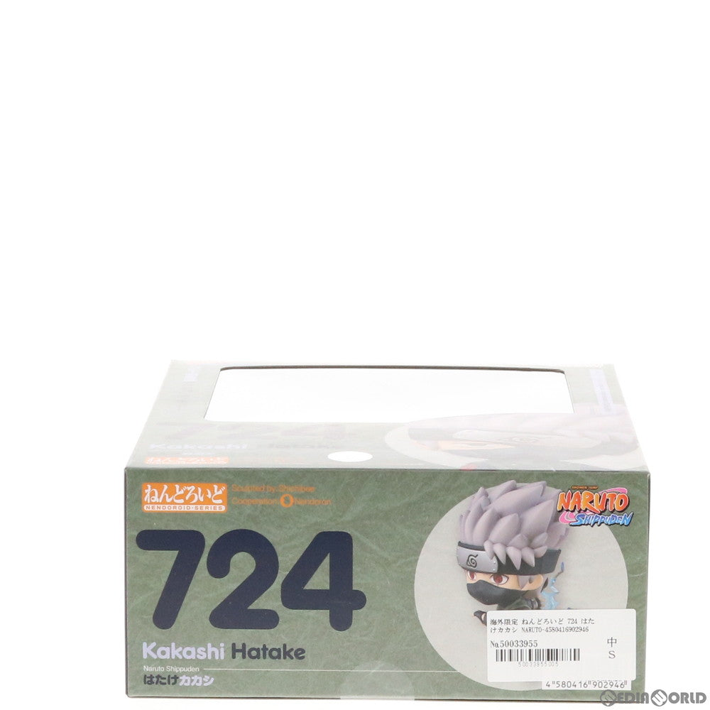 【中古即納】[FIG] 海外限定 ねんどろいど 724 はたけカカシ NARUTO-ナルト- 疾風伝 完成品 可動フィギュア グッドスマイルカンパニー(20170831)