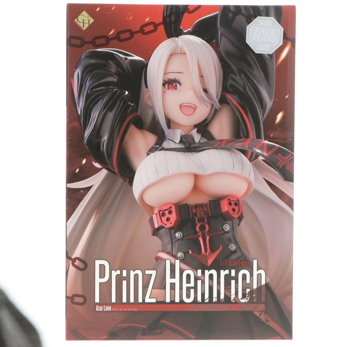 【中古即納】[FIG] あみあみ限定特典&泣き顔パーツ付属 プリンツ・ハインリヒ あみあみ限定版 アズールレーン 1/7 完成品 フィギュア GOLDENHEAD+(ゴールデンヘッドプラス)(20251231)