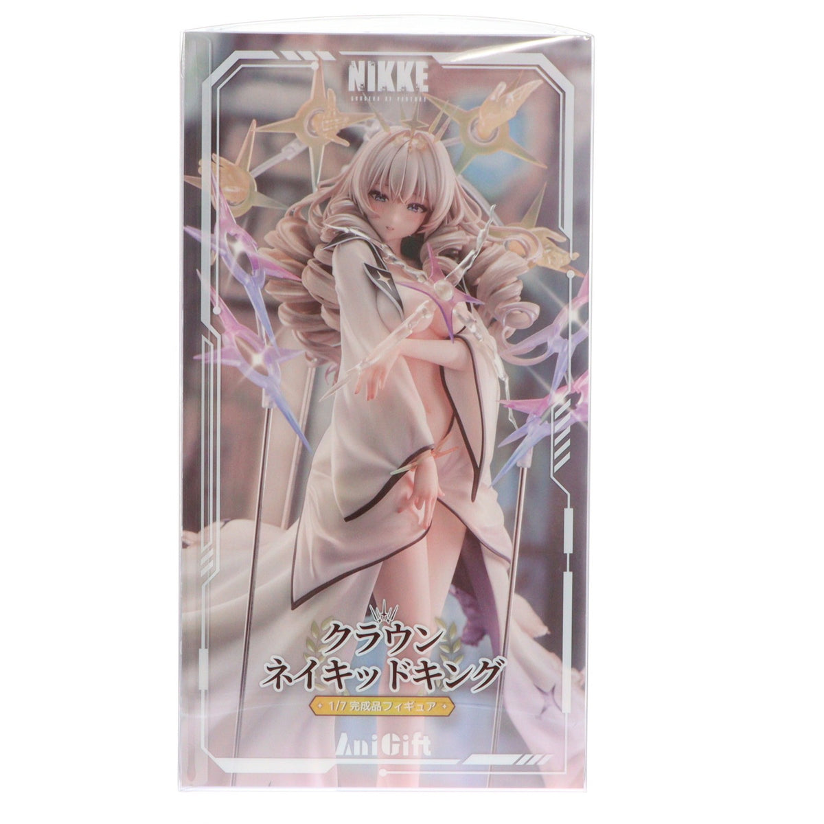 【中古即納】[FIG] クラウン-ネイキッドキング 勝利の女神:NIKKE(ニケ) 1/7 完成品 フィギュア AniGift(アニギフト)(20260528)