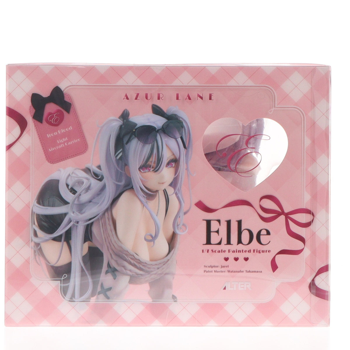 【中古即納】[FIG] あみあみ限定特典無し エルベ 清らかのヴァレンチンズタークVer. アズールレーン 1/7 完成品 フィギュア アルター(20260827)