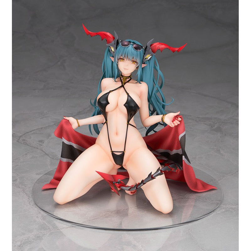 【中古即納】[FIG] あみあみ限定特典付属 レーゲンスブルク 闇龍と光の海岸Ver. アズールレーン 1/7 完成品 フィギュア アルター(20260821)