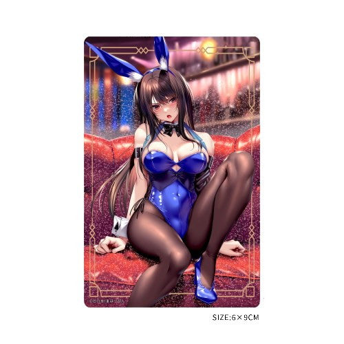 【中古即納】[FIG] 色紙&アクリルブロック付属 はにかみ彼女 水澄華実(みなずみかさね) バニーガールVer. 豪華版 illustration by ピロ水 1/6 完成品 フィギュア Hanabee(ハナビー)(20260806)