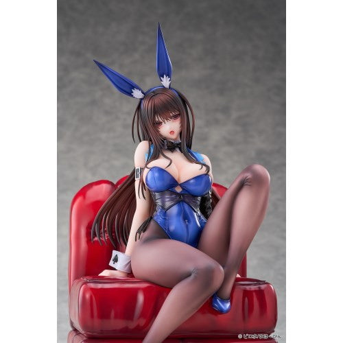 【中古即納】[FIG] 色紙&アクリルブロック付属 はにかみ彼女 水澄華実(みなずみかさね) バニーガールVer. 豪華版 illustration by ピロ水 1/6 完成品 フィギュア Hanabee(ハナビー)(20260806)