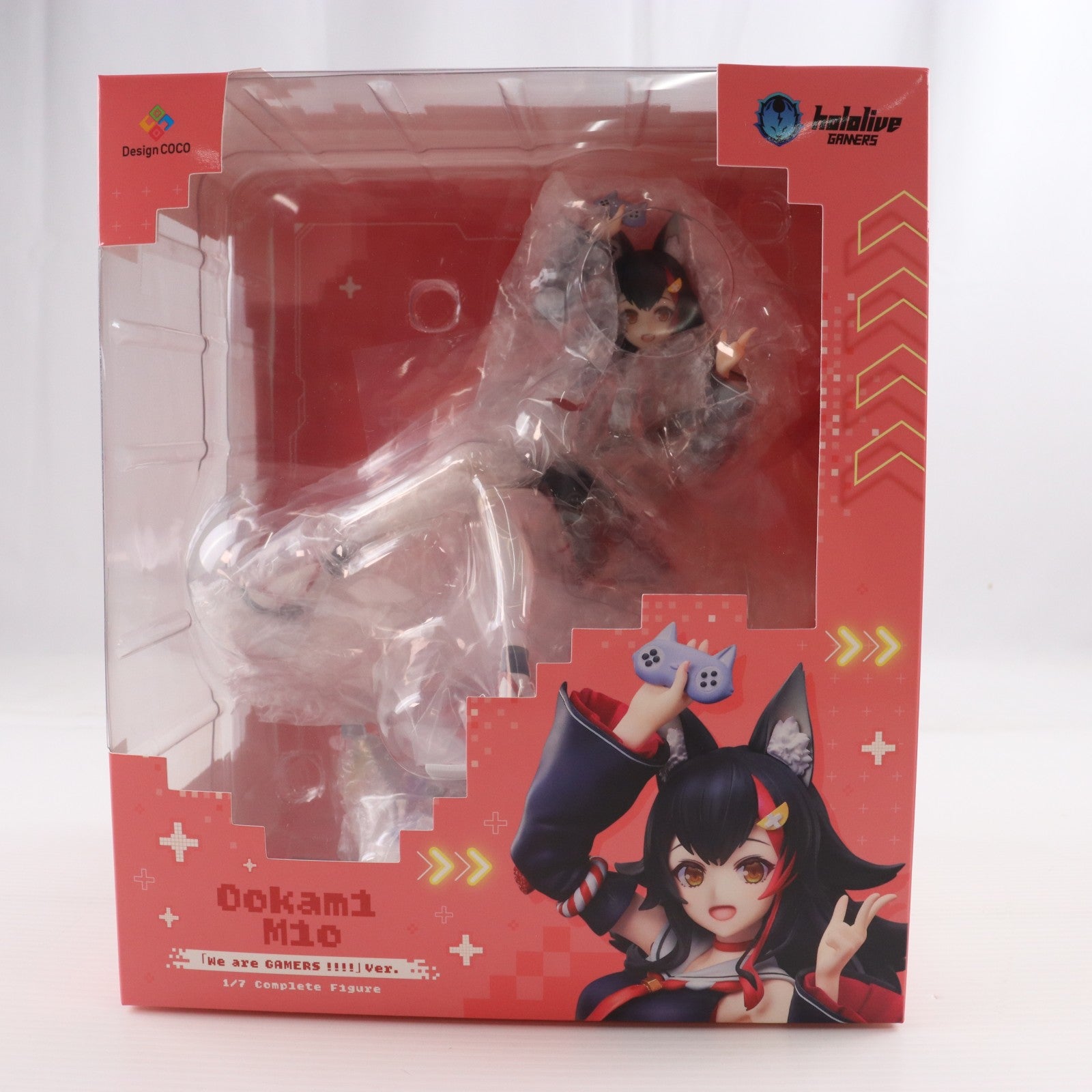 【中古即納】[FIG] 大神ミオ(おおかみみお) We are GAMERS!!!! Ver. ホロライブプロダクション 1/7 完成品 フィギュア デザインココ(20260630)