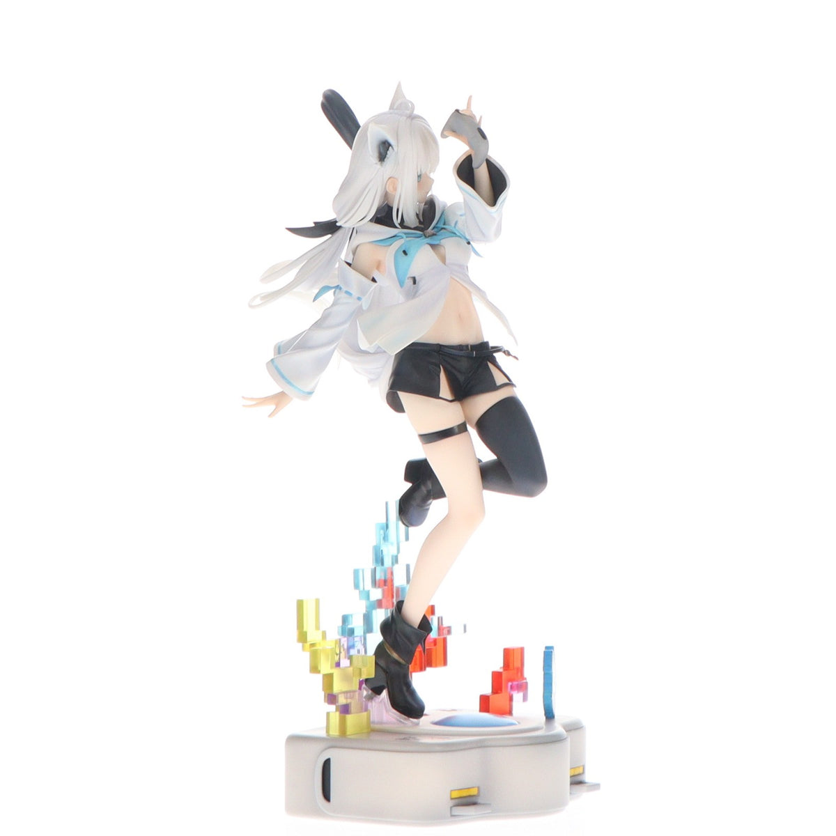 【中古即納】[FIG] 白上フブキ(しらかみふぶき) We are GAMERS!!!! Ver. ホロライブプロダクション 1/7 完成品 フィギュア デザインココ(20260630)