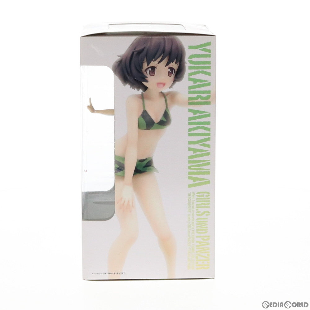 【中古即納】[FIG] BEACH QUEENS(ビーチクイーンズ) 秋山優花里(あきやまゆかり) ガールズ&パンツァー 1/10 完成品 フィギュア(NF-412) ウェーブ(WAVE)(20140823)